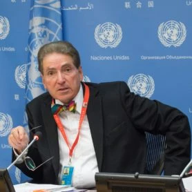 Press briefing by Mr. Alfred De Zayas, Independent Expert on the promotion of a democratic and equitable international order and Ms. Victoria Tauli-Corpuz, Special Rapporteur on the rights of indigenous peoples